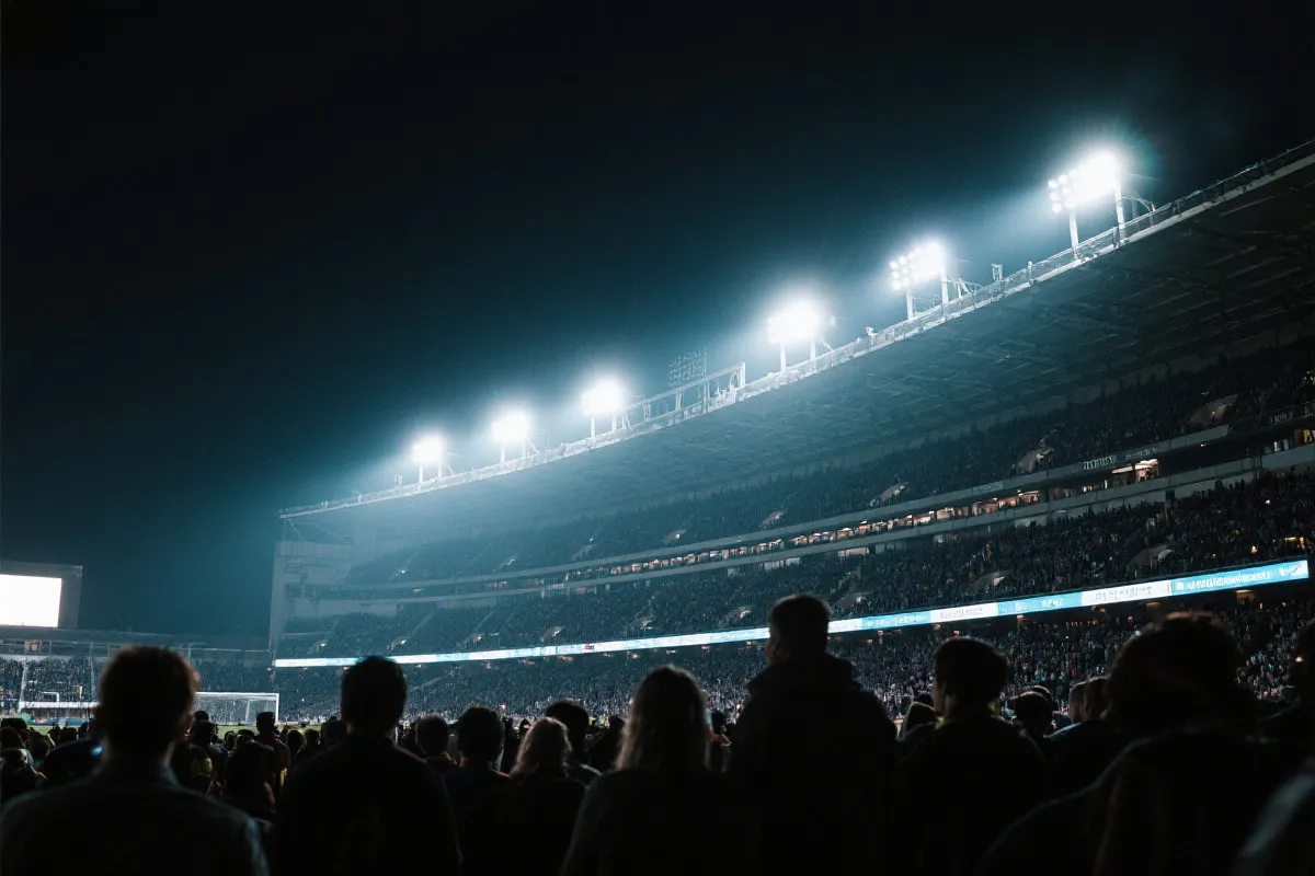 体育现场氛围图