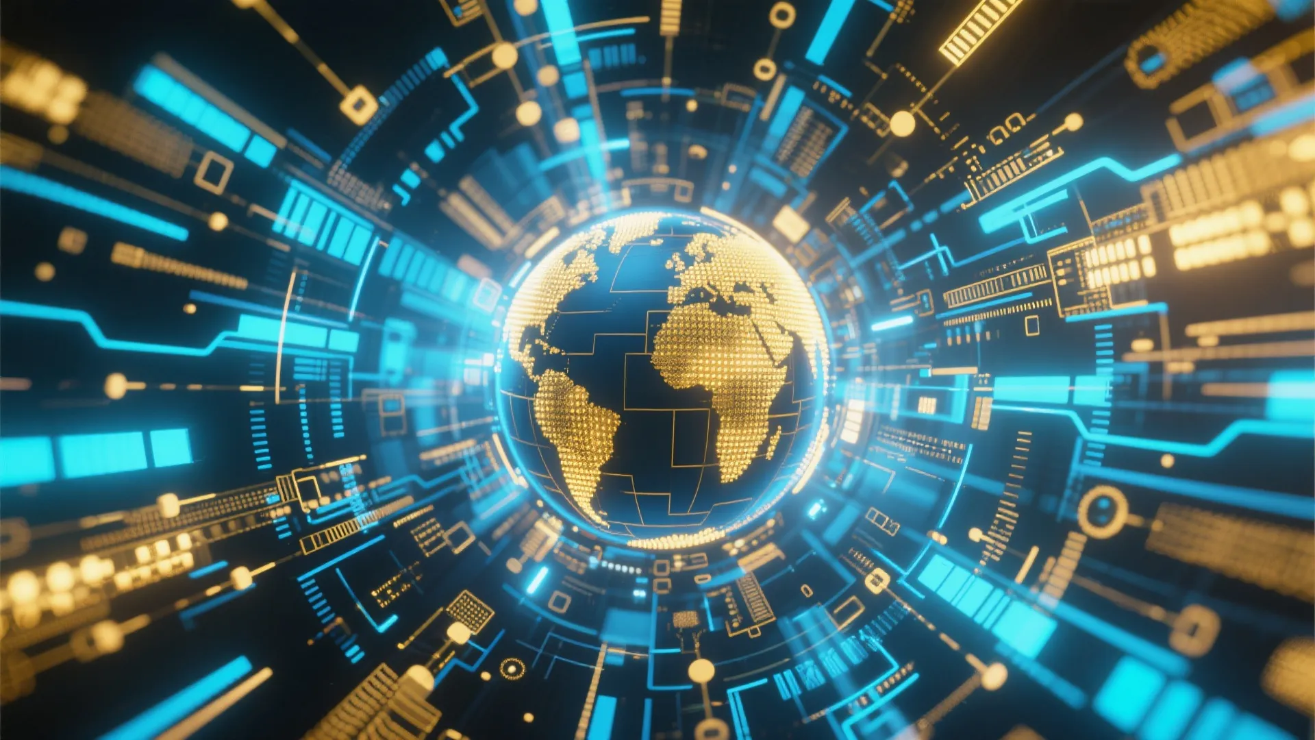 大发体育数字互联背景